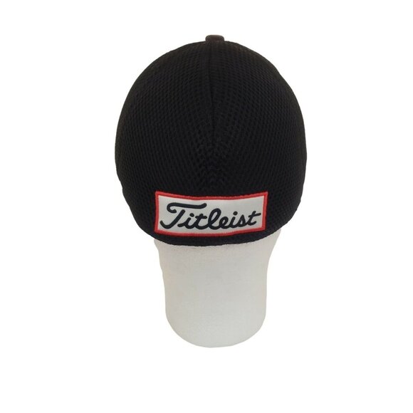 Titleist Pro V1 Ball Cap Hat Fitted S/M Golf Cap Black - Picture 4 of 9